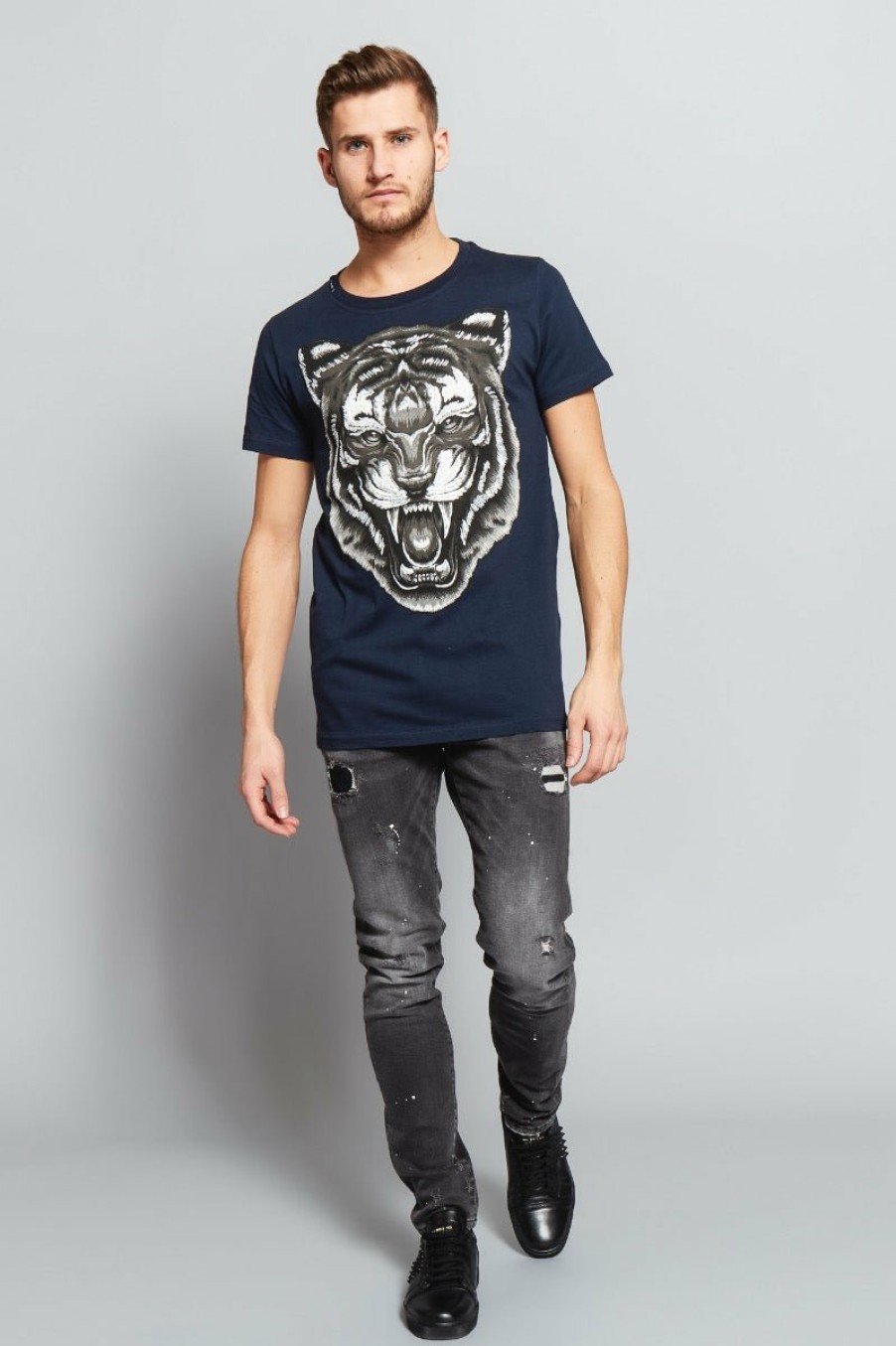 Men My Brand T-Shirts | Scream Tiger T-Shirt